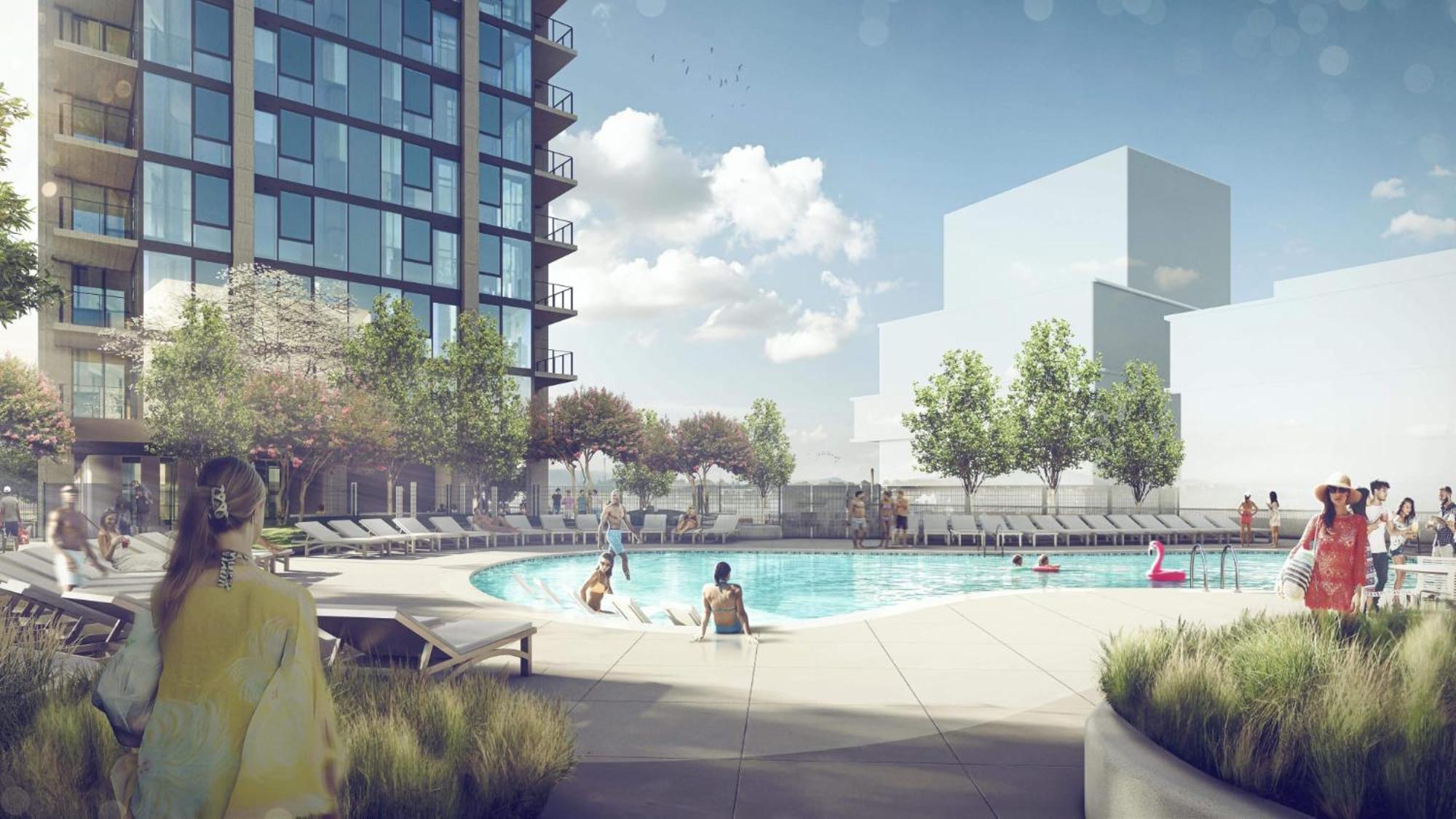 Contemporary City Living Apartments In Nashville Esterno foto