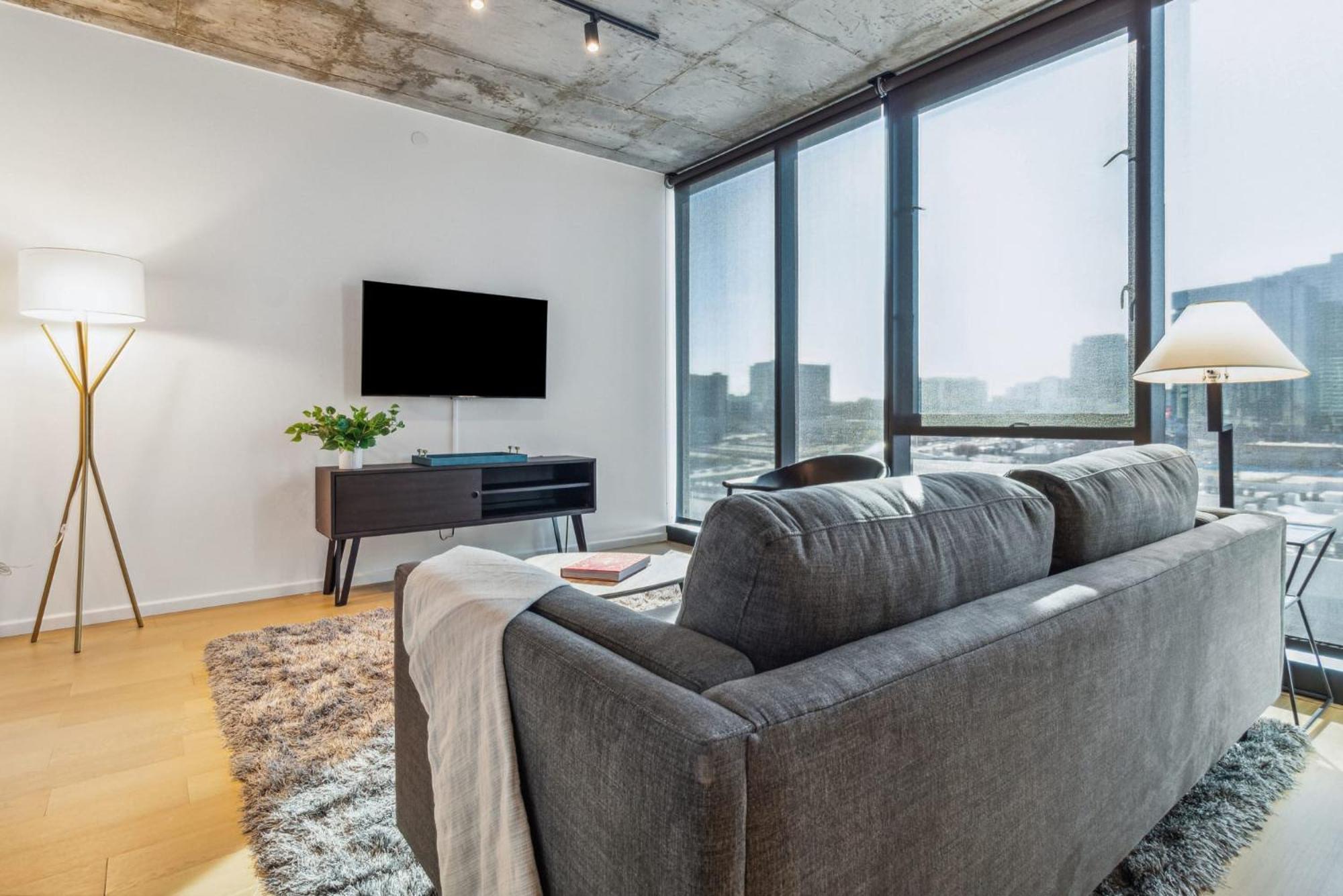Contemporary City Living Apartments In Nashville Esterno foto