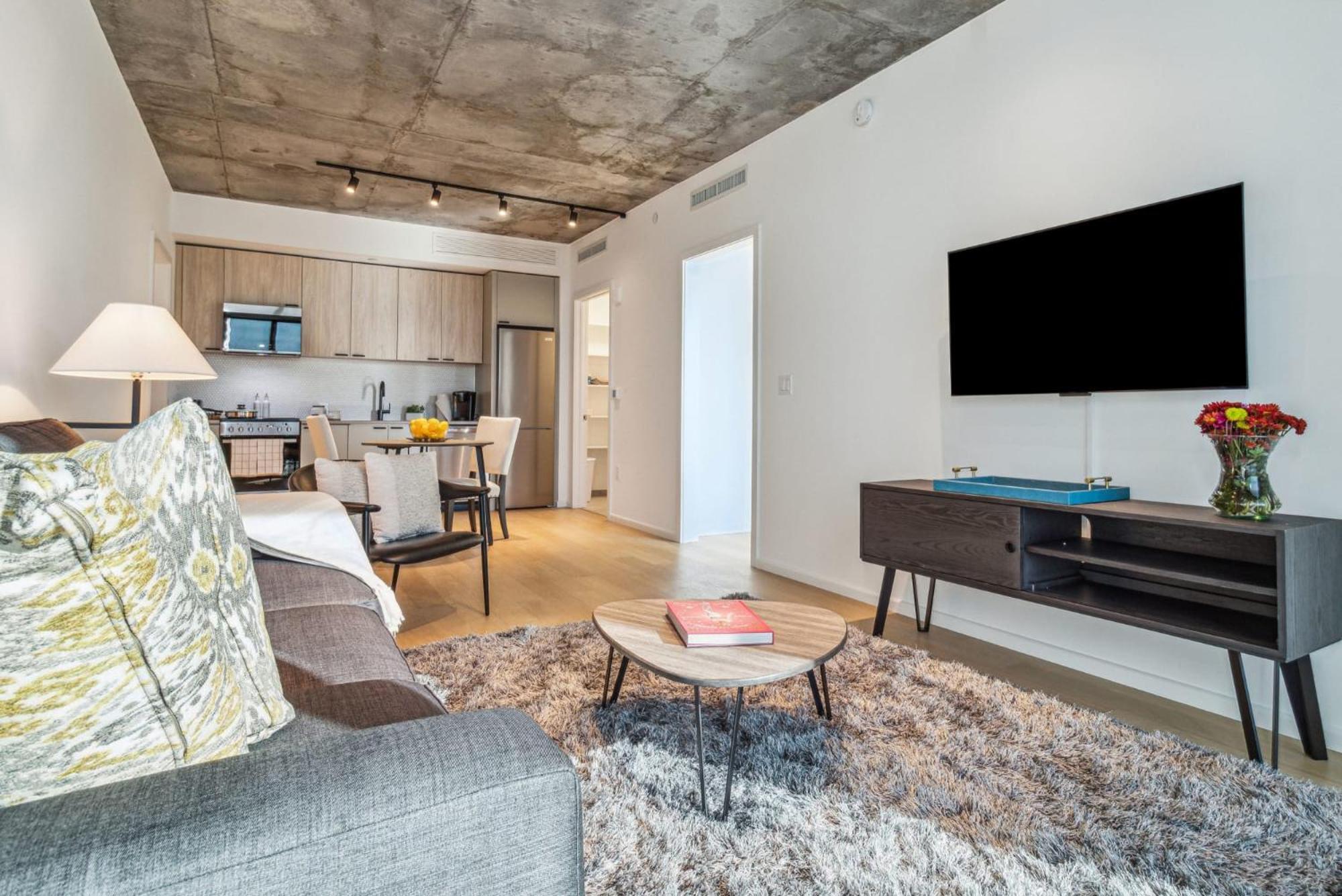 Contemporary City Living Apartments In Nashville Esterno foto