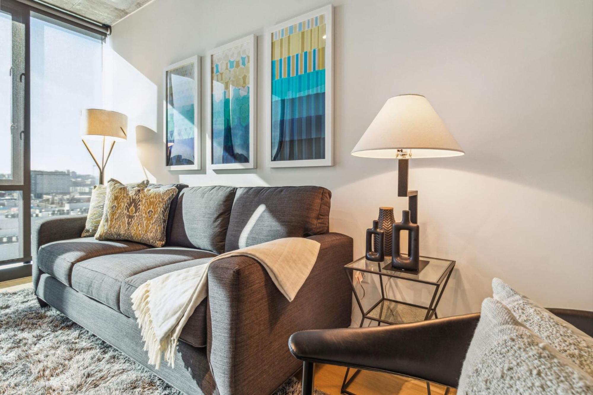Contemporary City Living Apartments In Nashville Esterno foto