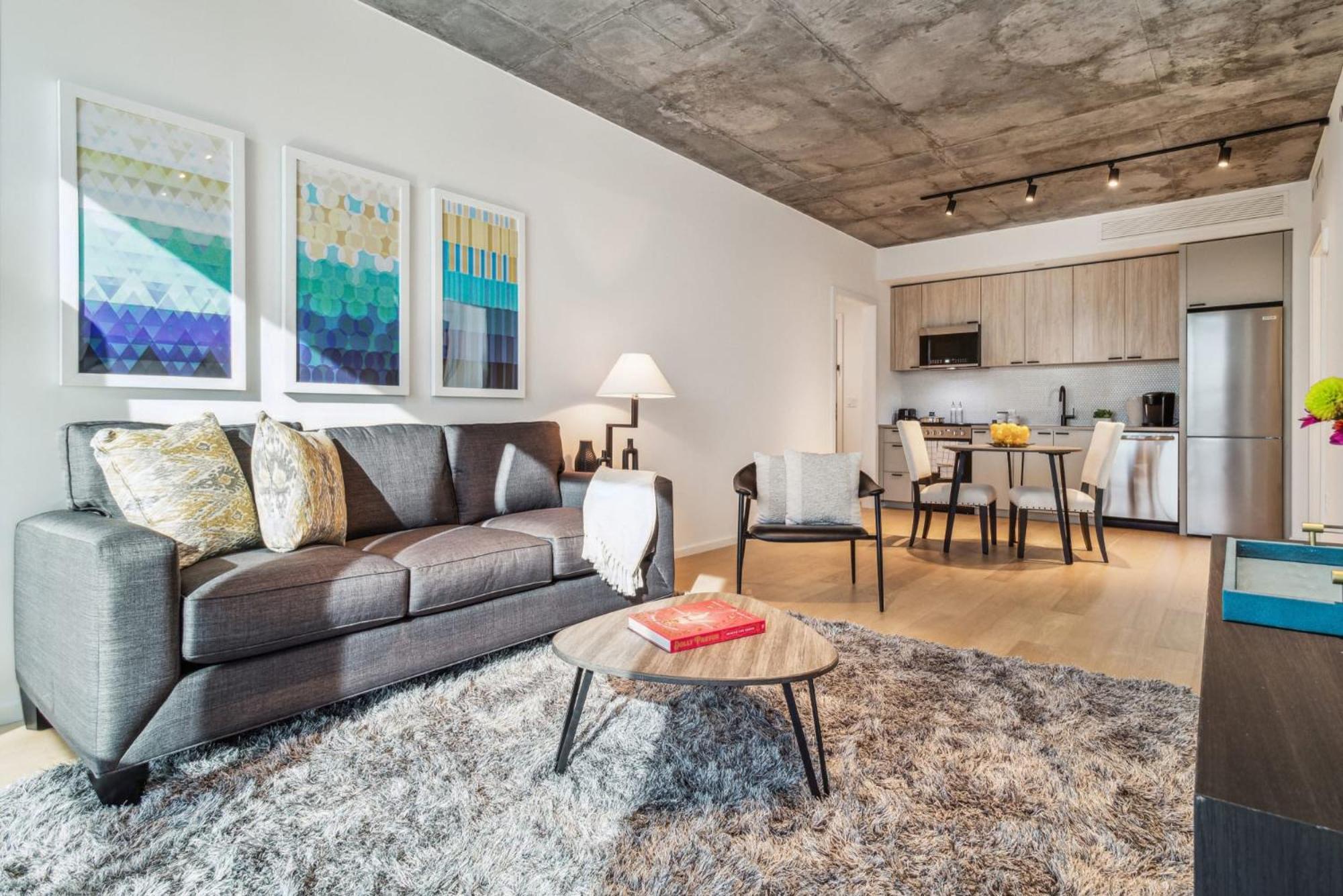 Contemporary City Living Apartments In Nashville Esterno foto